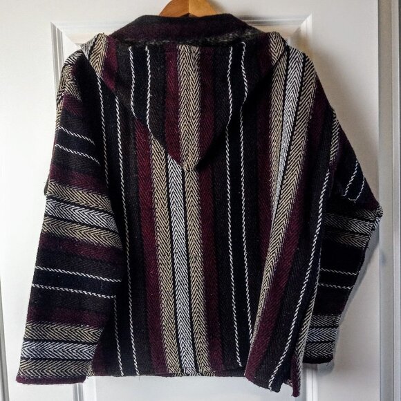 Baja Fleece-Lined Hooded Pullover from Mexico - Picture 2 of 4